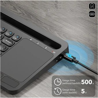 Huawei Matepad M5 Siyah Kablosuz Klavye Mouse Seti
