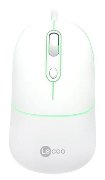 Lecoo Lecoo MS110 Kablosuz Beyaz Optik Mouse