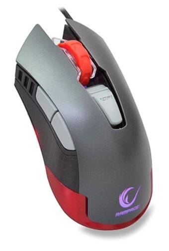 Rampage SMX-R11 Cyrex Kablolu Kırmızı Siyah Optik Gaming Mouse