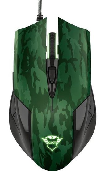 Trust Rixa Camo Gxt 781 Kablolu Yeşil Gaming Mouse