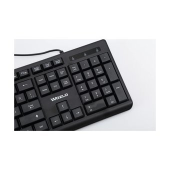 Wozlo WZ-KT803 Siyah Kablolu Klavye Mouse Seti