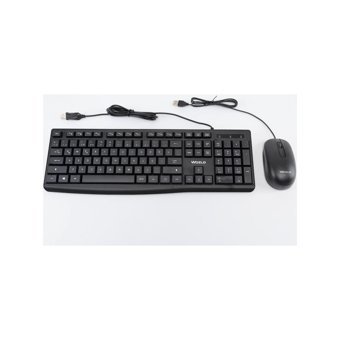 Wozlo WZ-KT803 Siyah Kablolu Klavye Mouse Seti