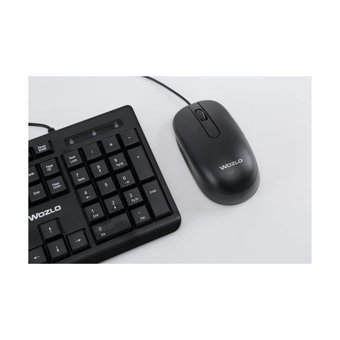 Wozlo WZ-KT803 Siyah Kablolu Klavye Mouse Seti