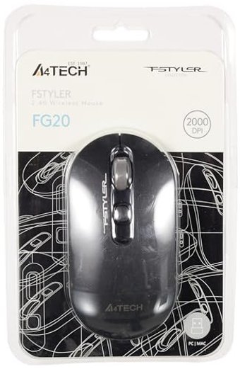 A4tech Fg20 Kablosuz Gri Optik Mouse