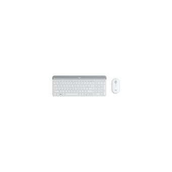 Logitech MK470 Sessiz Beyaz Kablosuz Klavye Mouse Seti