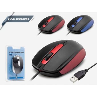 Hadron HR-5667 Kablolu Kırmızı Siyah Optik Mouse