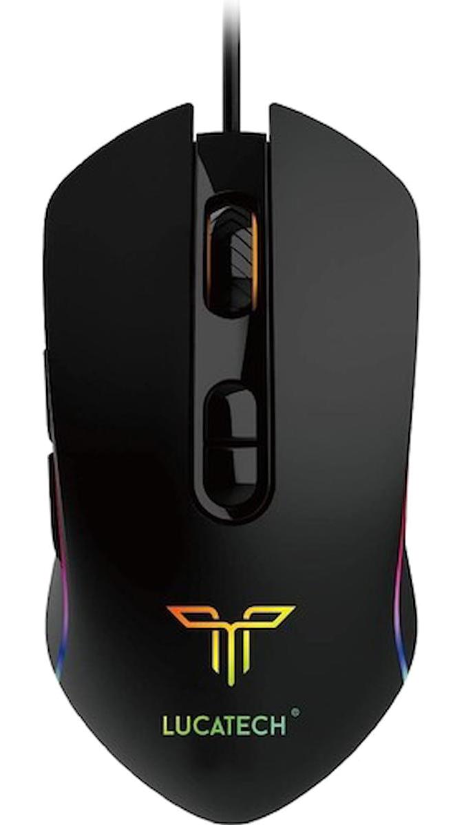 Lucatech GX910 Kablolu Siyah Optik Gaming Mouse