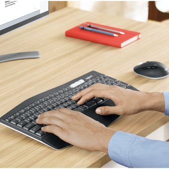 Logitech MK850 Siyah Kablosuz Klavye Mouse Seti