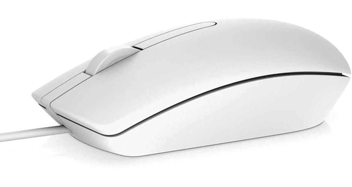 Dell MS116 Kablolu Beyaz Optik Mouse