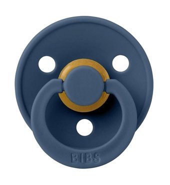 Bibs Colour Steel Blue 0-6 Ay Kauçuk Emzik Koyu Mavi