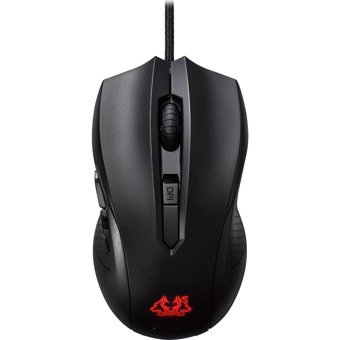 Asus Cerberus Işıklı Siyah Kablolu Klavye Mouse Seti