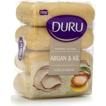 Duru Mineral Action Argan Yağı-Kil Sabun 4x280 gr
