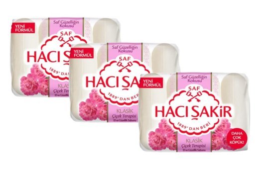 Hacı Şakir Çiçek Tazeliği Sabun 12x70 gr