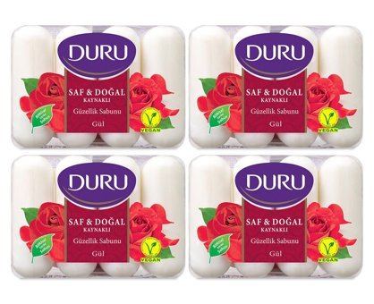Duru 50.yıl Özel Seri Gül Sabun 4x280 gr
