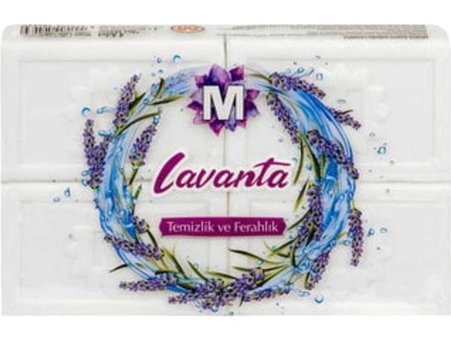 Migros Temizlik ve Ferahlık Lavanta Sabun 4x200 gr