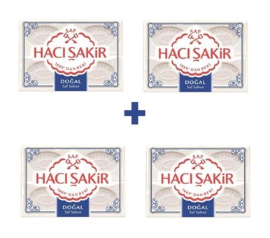 Hacı Şakir Sabun 4x600 gr