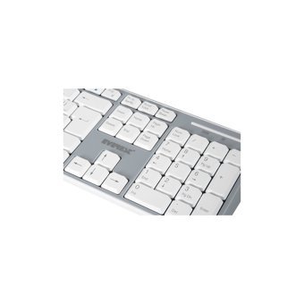 Everest KM-6063 Beyaz Kablosuz Klavye Mouse Seti