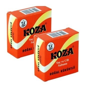 Koza Saç ve Cilt Organik Kükürt Sabun 2x100 gr
