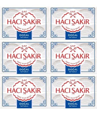 Hacı Şakir Sabun 6x600 gr