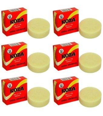 Koza Saç ve Cilt Organik Kükürt Sabun 6x100 gr