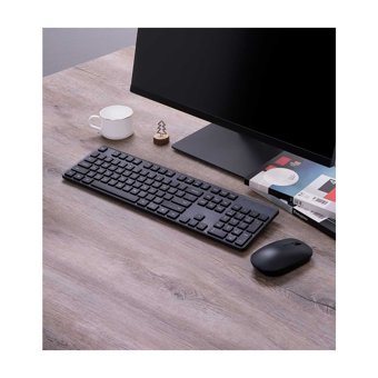 Xiaomi MIIIW Silent Combo Sessiz Ergonomik Siyah Kablosuz Klavye Mouse Seti