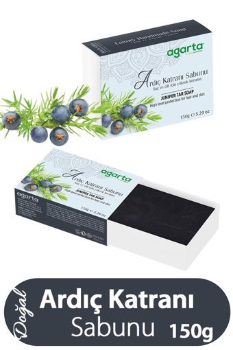 Agarta Organik Antibakteriyel Ardıç Katranı Sabun 3x150 gr