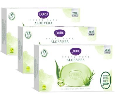 Duru Hydro Pure Aloe Vera Sabun 3x450 gr