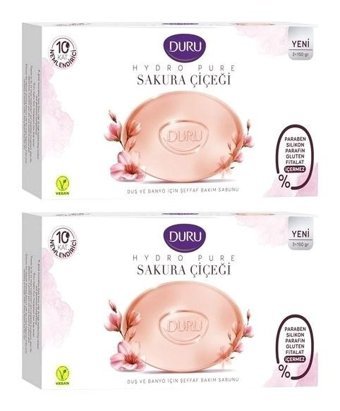 Duru Hydro Pure Sakura Çiçeği Sabun 2x450 gr