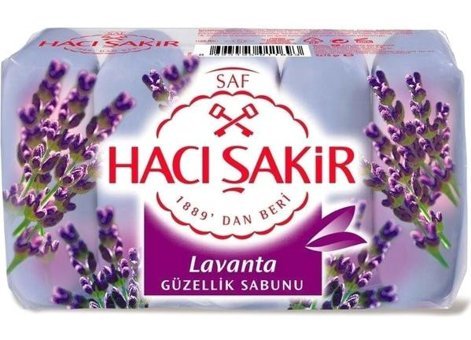 Hacı Şakir Lavanta Sabun 4x70 gr