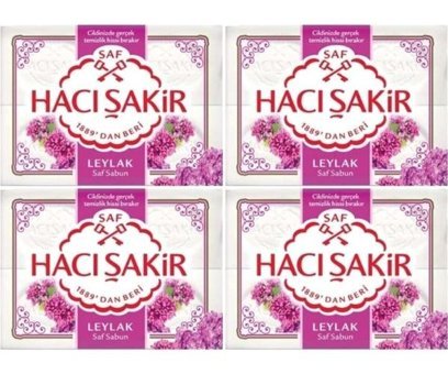 Hacı Şakir Leylak Sabun 4x600 gr