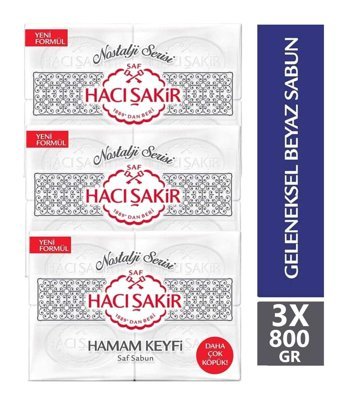 Hacı Şakir Nostalji Serisi Sabun 3x800 gr