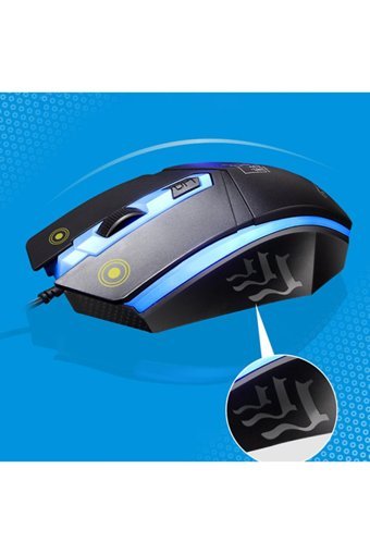 Ally G21 Işıklı Beyaz Kablolu Klavye Mouse Seti