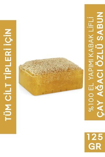 Shaka Tüm Cilt Tiplerine Uygun Organik Çay Ağacı Sabun 125 gr