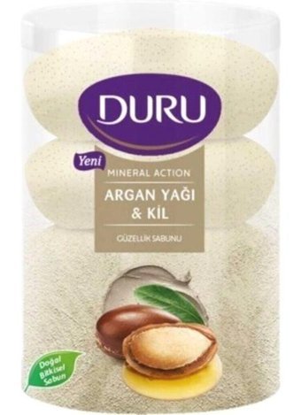 Duru Mineral Action Argan Yağı-Kil Sabun 4x400 gr