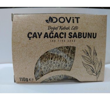 Dovit Organik Çay Ağacı-Kabak Lifli Sabun 110 gr