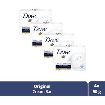 Dove Beauty Cream Bar Sabun 4x90 gr
