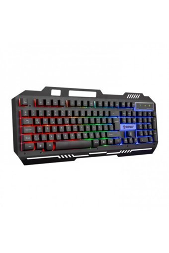 Everest KM-G88 X Işıklı Ergonomik Siyah Kablolu Klavye Mouse Seti