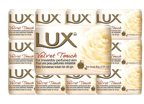 Lux Velvet Touch Sabun 10x80 gr