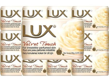 Lux Velvet Touch Sabun 10x80 gr