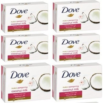 Dove Beauty Cream Bar Coconut Milk Hindistan Cevizi Sabun 6x100 gr