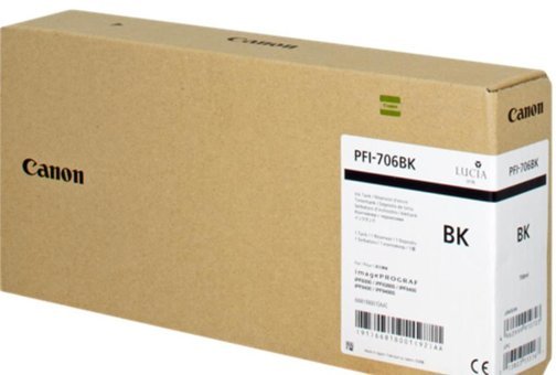 Canon Pfı 706Bk/6681B001 Bk Siyah Kartuş