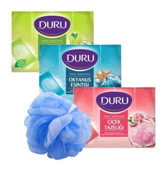 Duru Fresh Sensations Çiçek Tazeliği-Lime-Okyanus Esintisi Sabun 3x600 gr