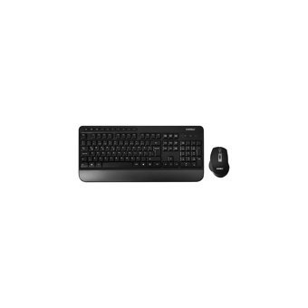 Everest KM-5300 Siyah Kablosuz Klavye Mouse Seti