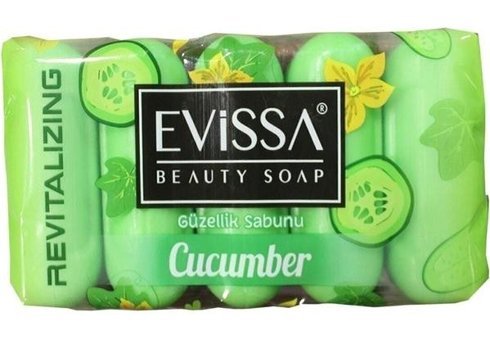 Evissa Nemlendirici Salatalık Sabun 5x55 gr