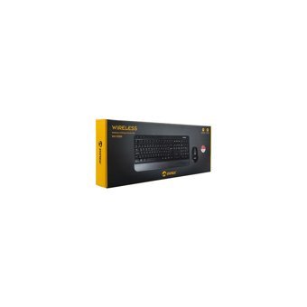 Everest KM-5300 Siyah Kablosuz Klavye Mouse Seti