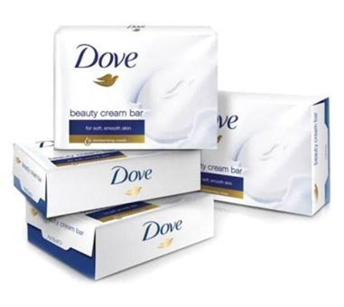 Dove Beauty Cream Bar For Soft-Smooth Skin Sabun 4x100 gr