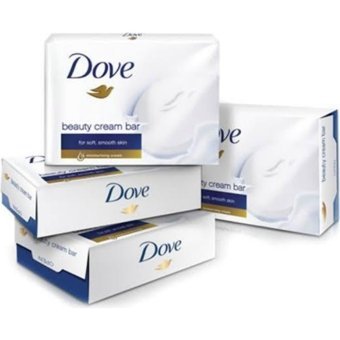 Dove Beauty Cream Bar For Soft-Smooth Skin Sabun 4x100 gr