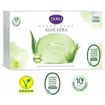 Duru Hydro Pure Aloe Vera Sabun 3x150 gr