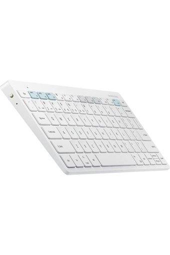 Samsung Trio Ergonomik Beyaz Kablosuz Klavye Mouse Seti