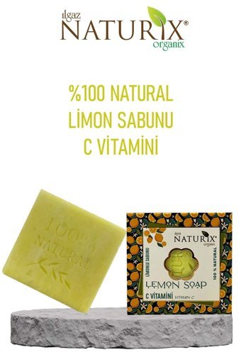 Naturix Organik C Vitaminli-Limon Sabun 125 gr